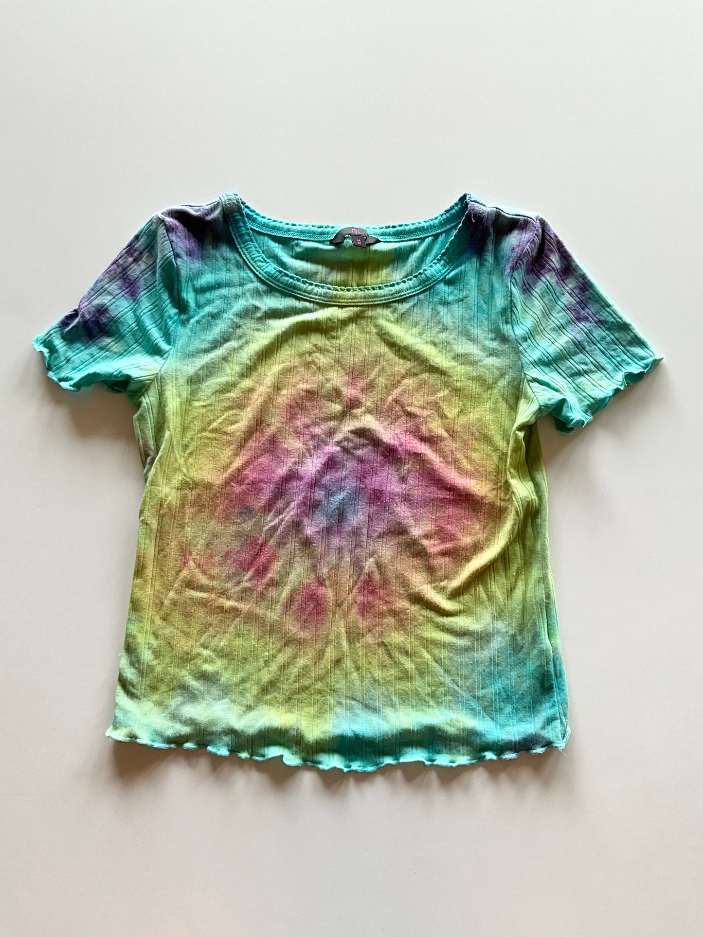 Tie Dye Ribbed Tee