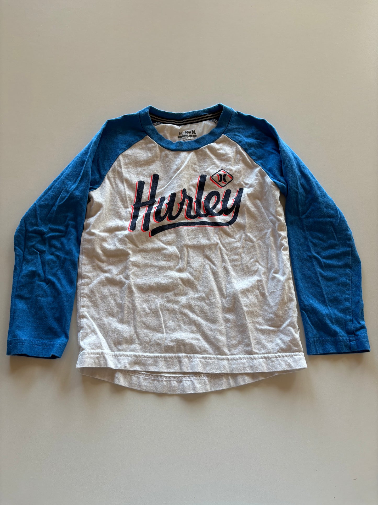 Blue & White Hurley Shirt