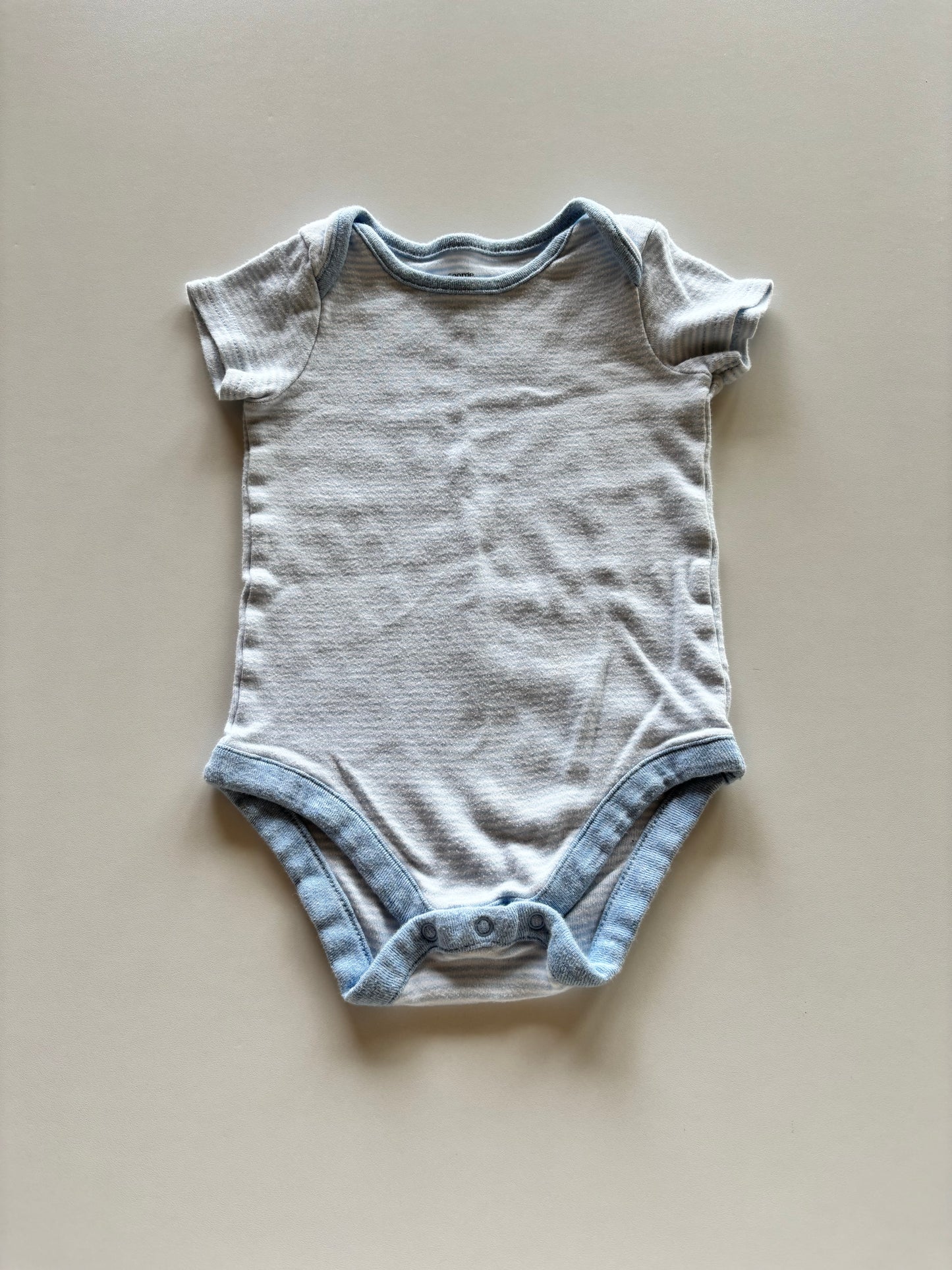 Light Blue Stripes Onesie