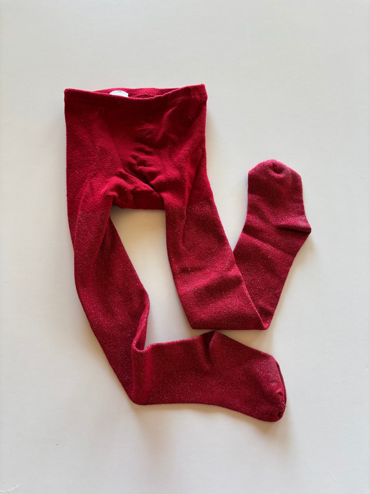 Red Sparkle Tights