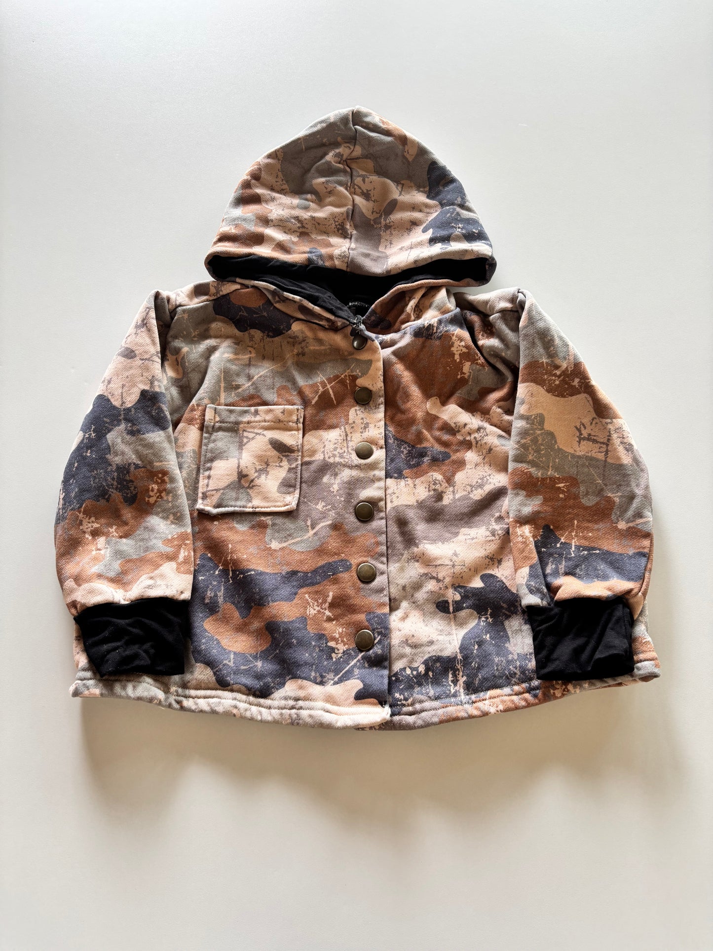 Tan Camo Sweater