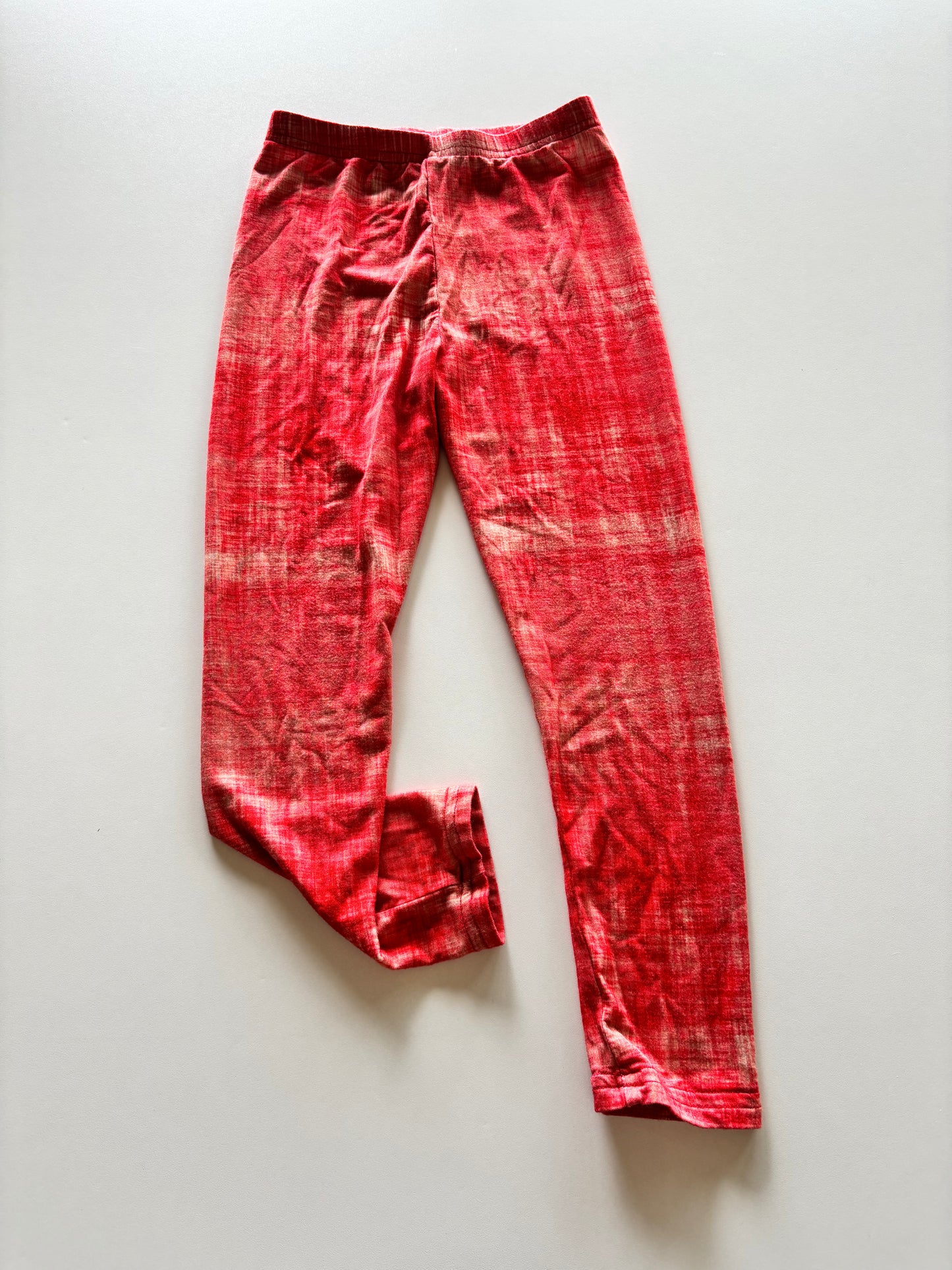 Orangish Red Leggings