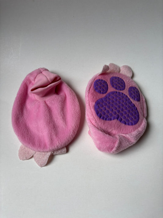 Pink Critter Slippers