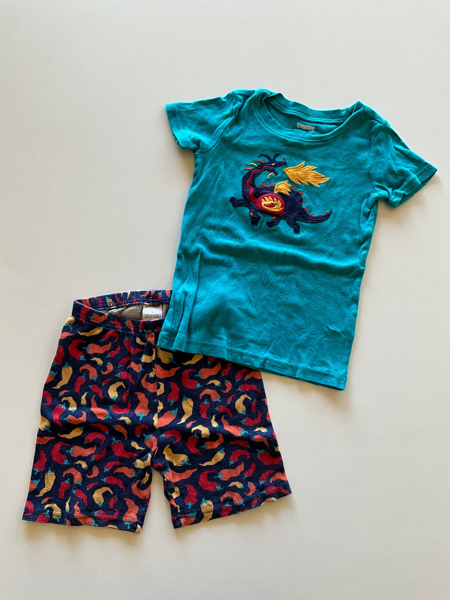 2pc Pepper Dragon Pajamas