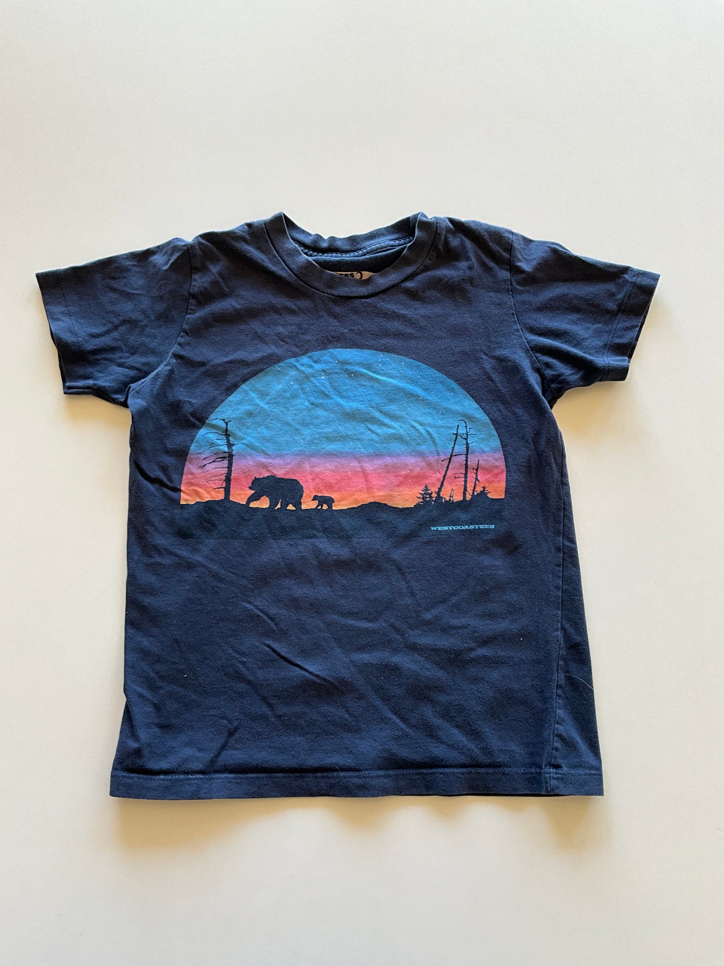 Sunset Bear Tee