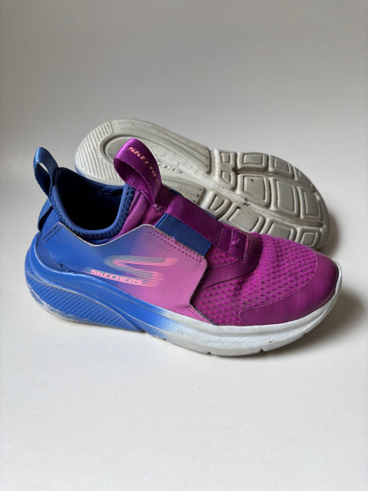 Blue & Purple Pull On Shoes