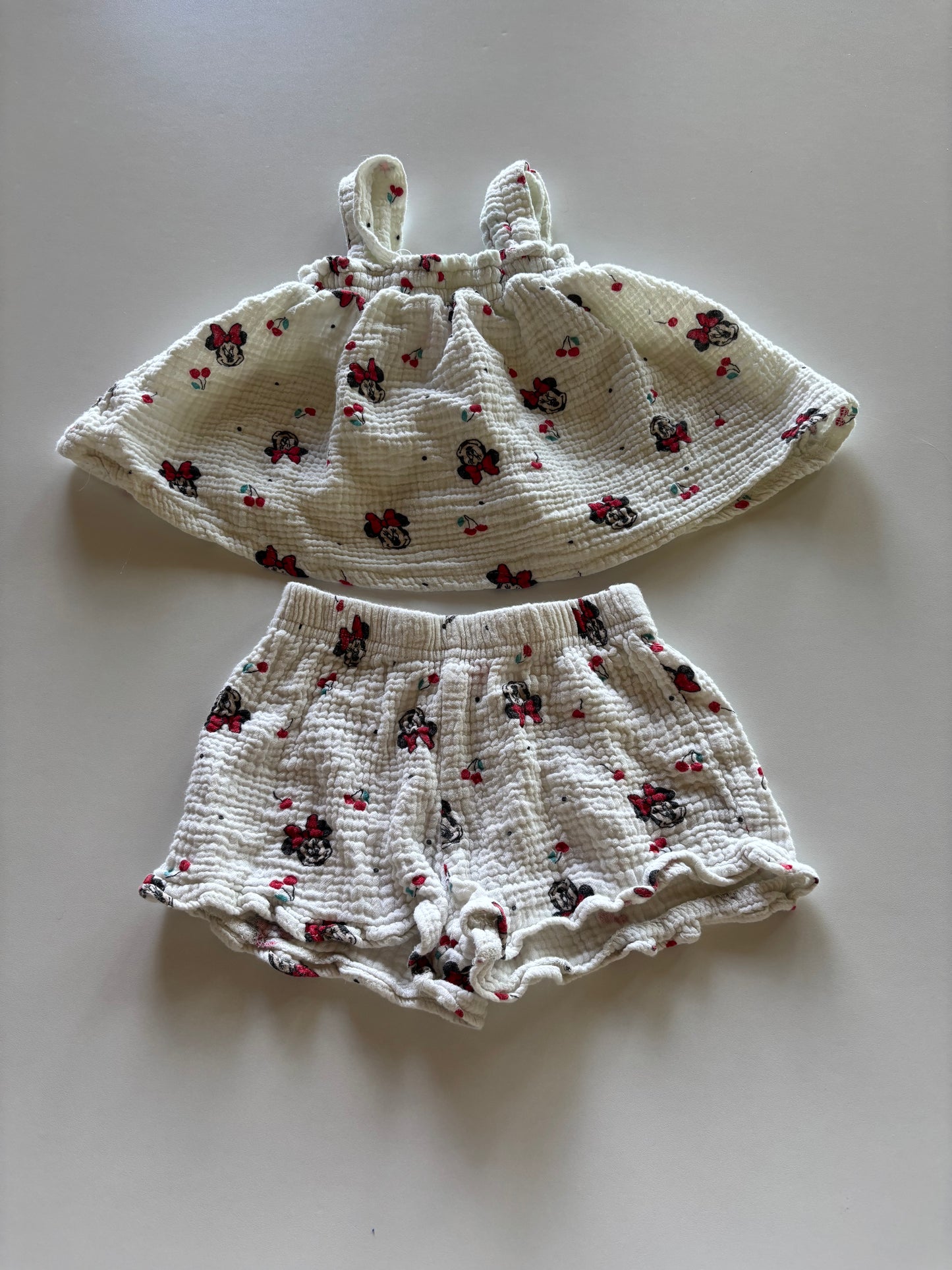 2pc Textured Minnie Set