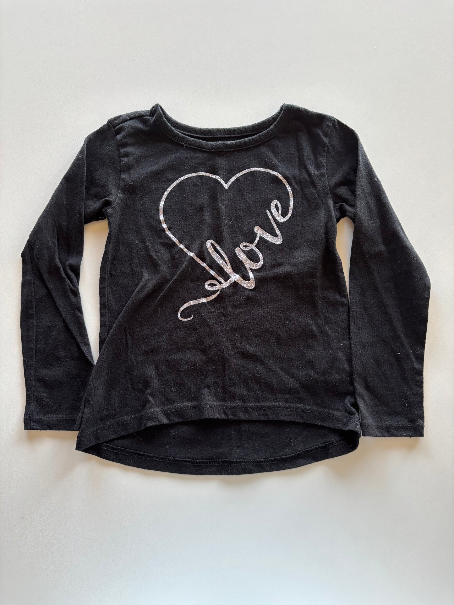 Black Love Heart Shirt
