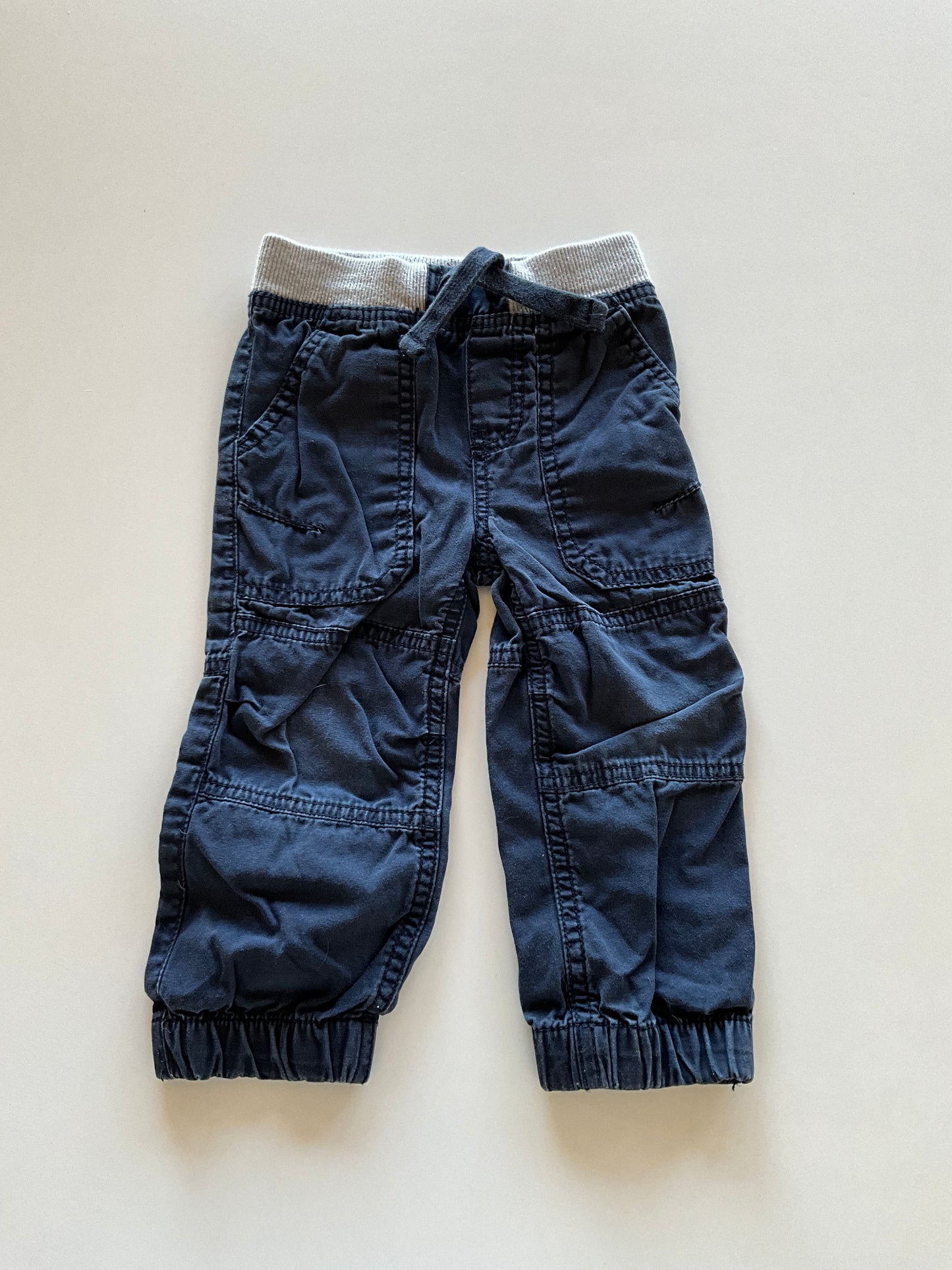 Blue Khaki Joggers