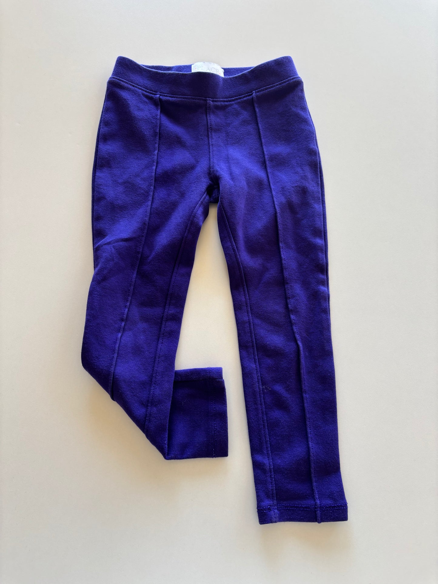 Purple Piped Leggings