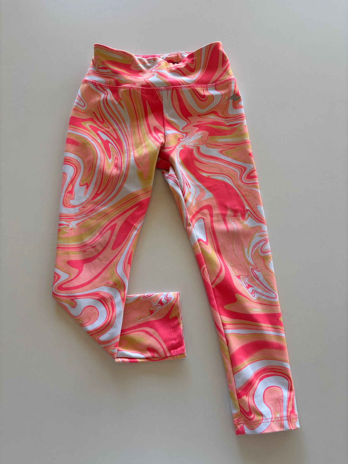 Orange Swirl Athletic Pants