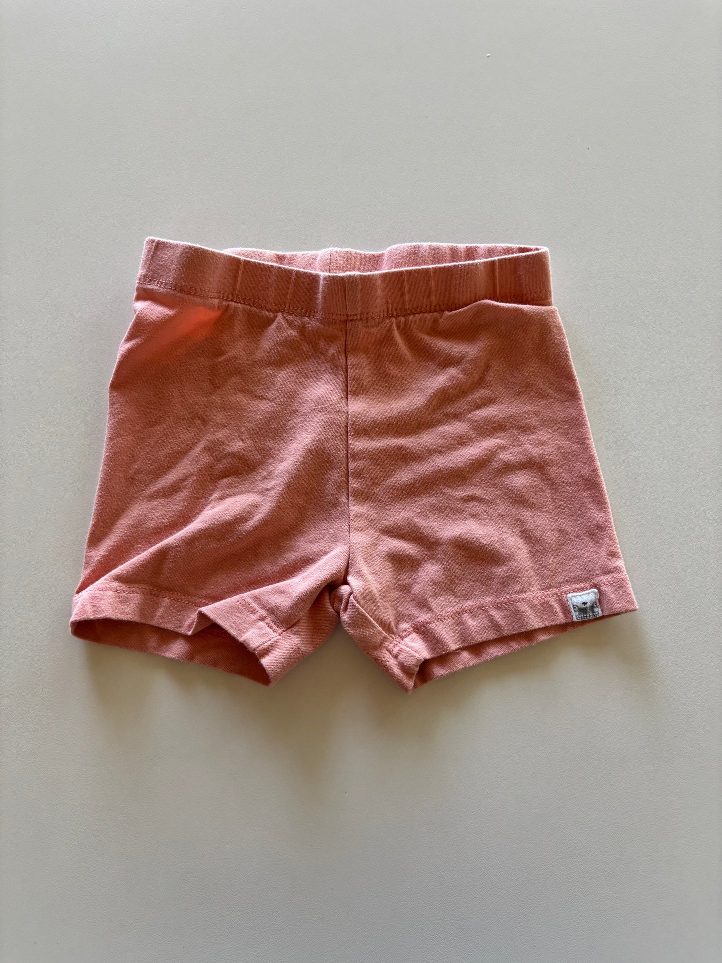Pinkish Coral Bike Shorts