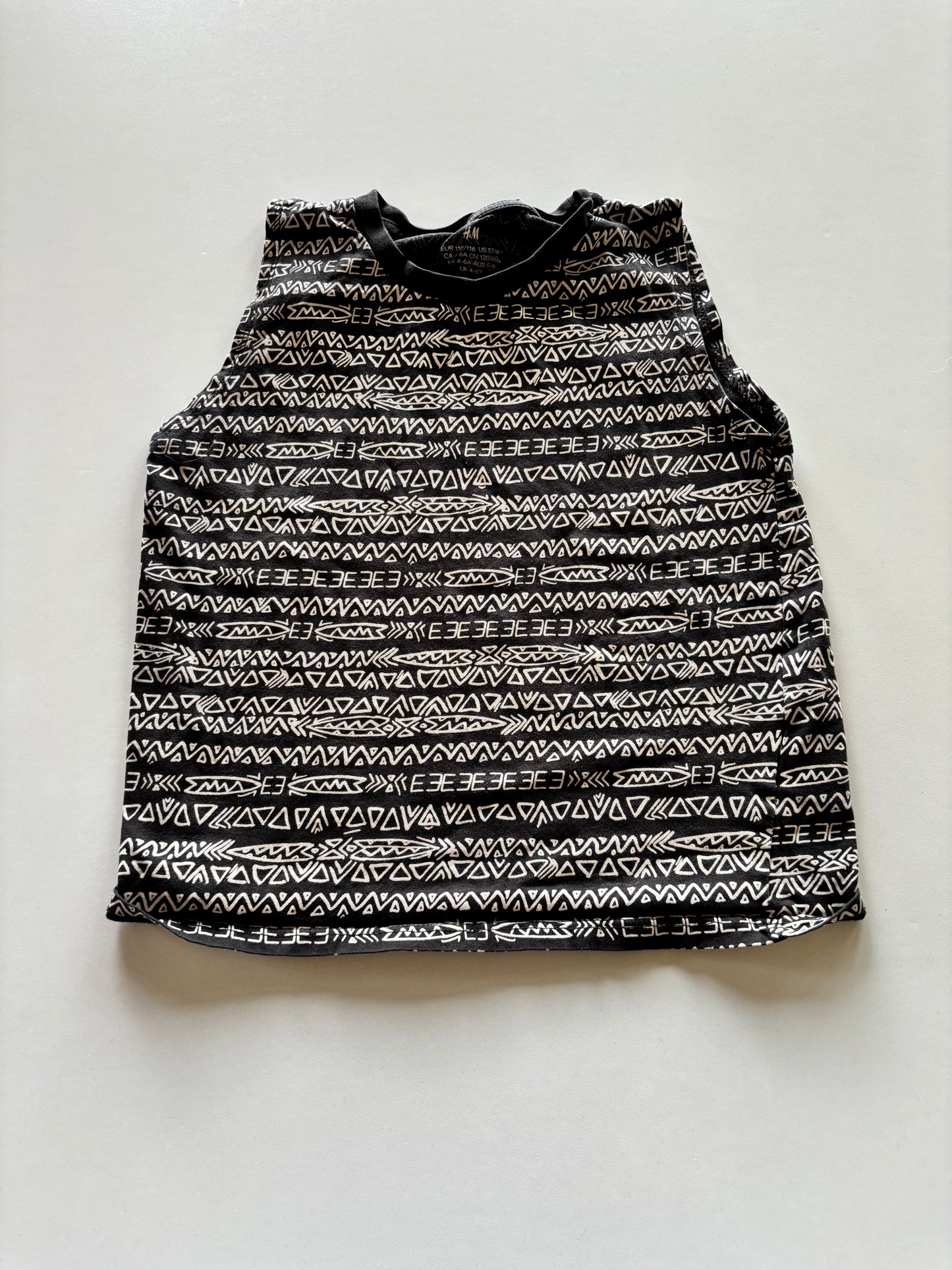 Charcoal Patterned Tank