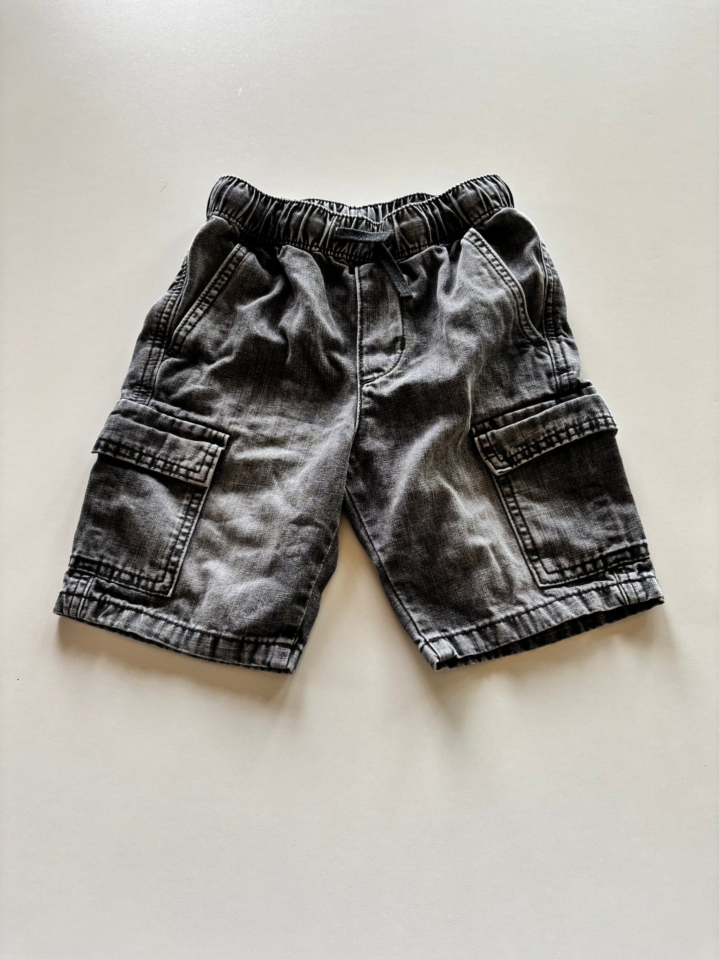 Grey Cargo Shorts