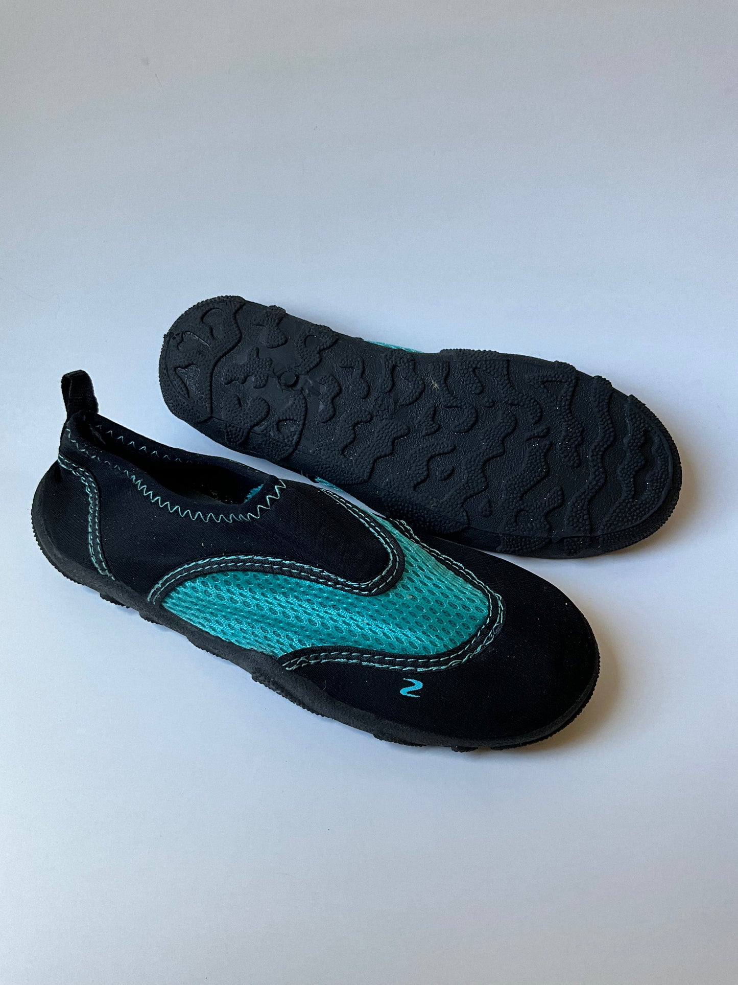 Black & Blue Water Shoes