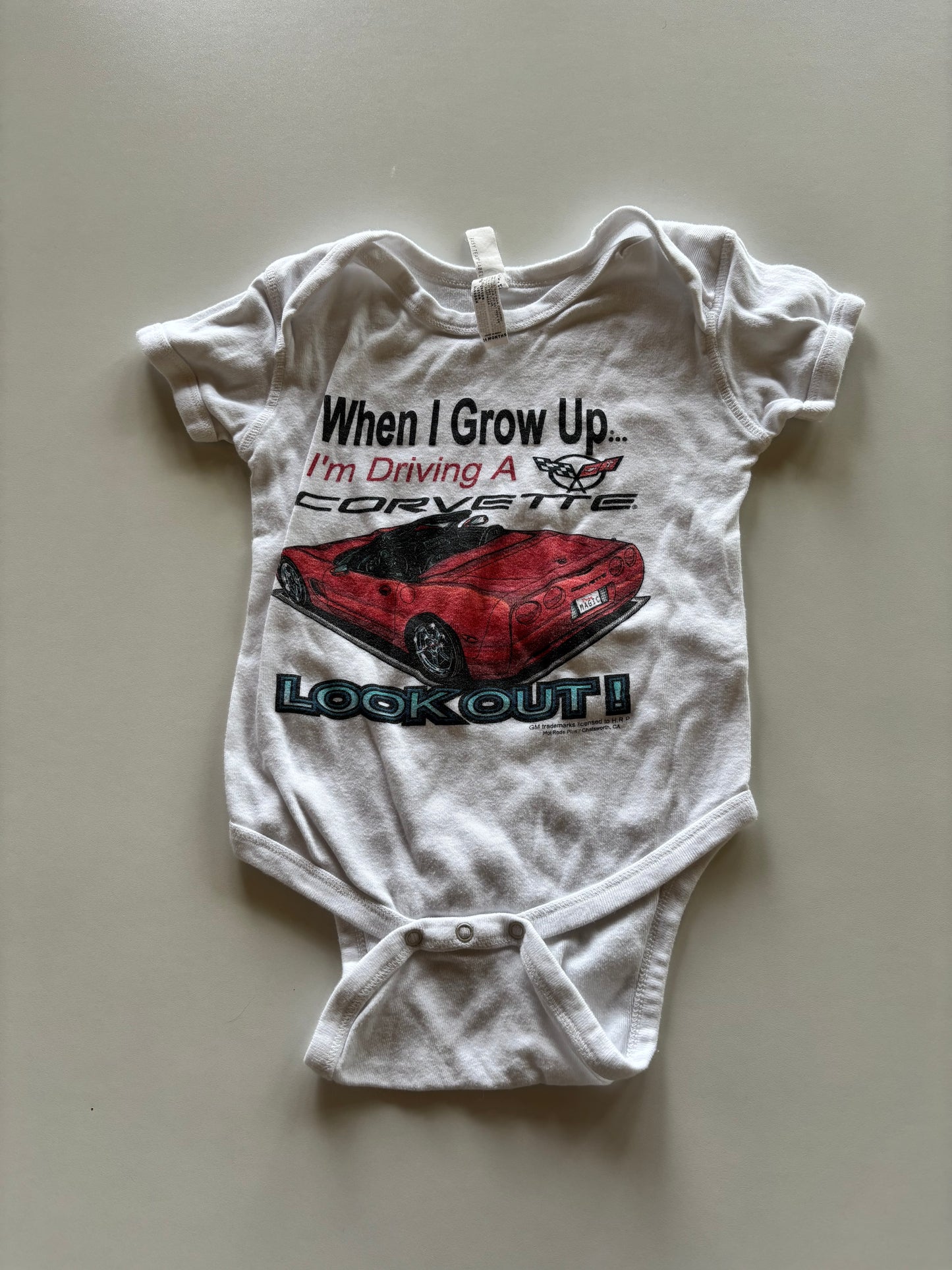 Corvette Onesie