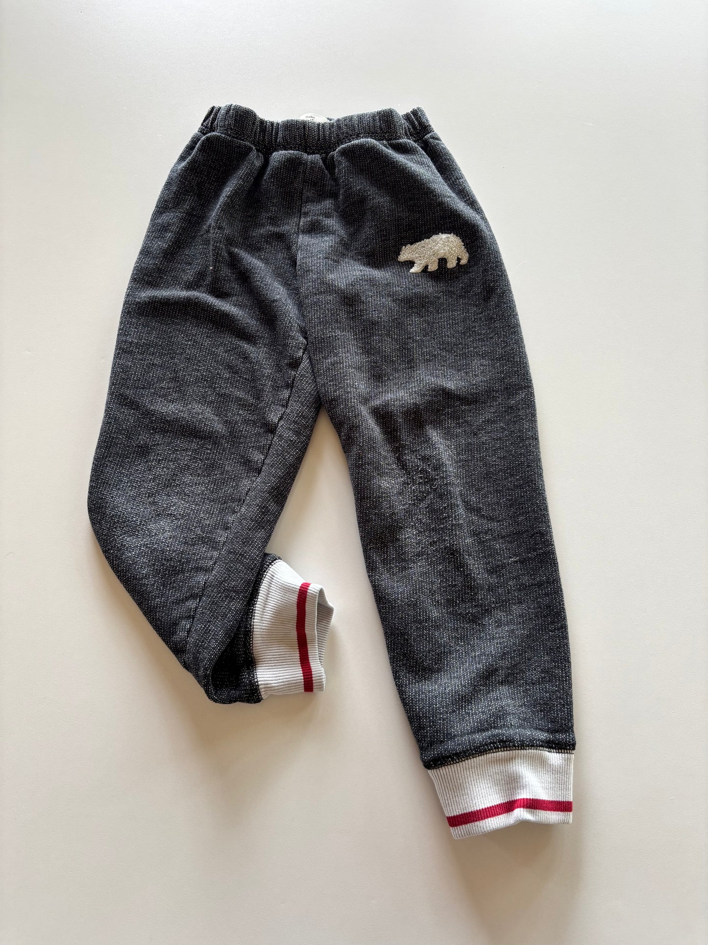 Charcoal Melange Bear Joggers