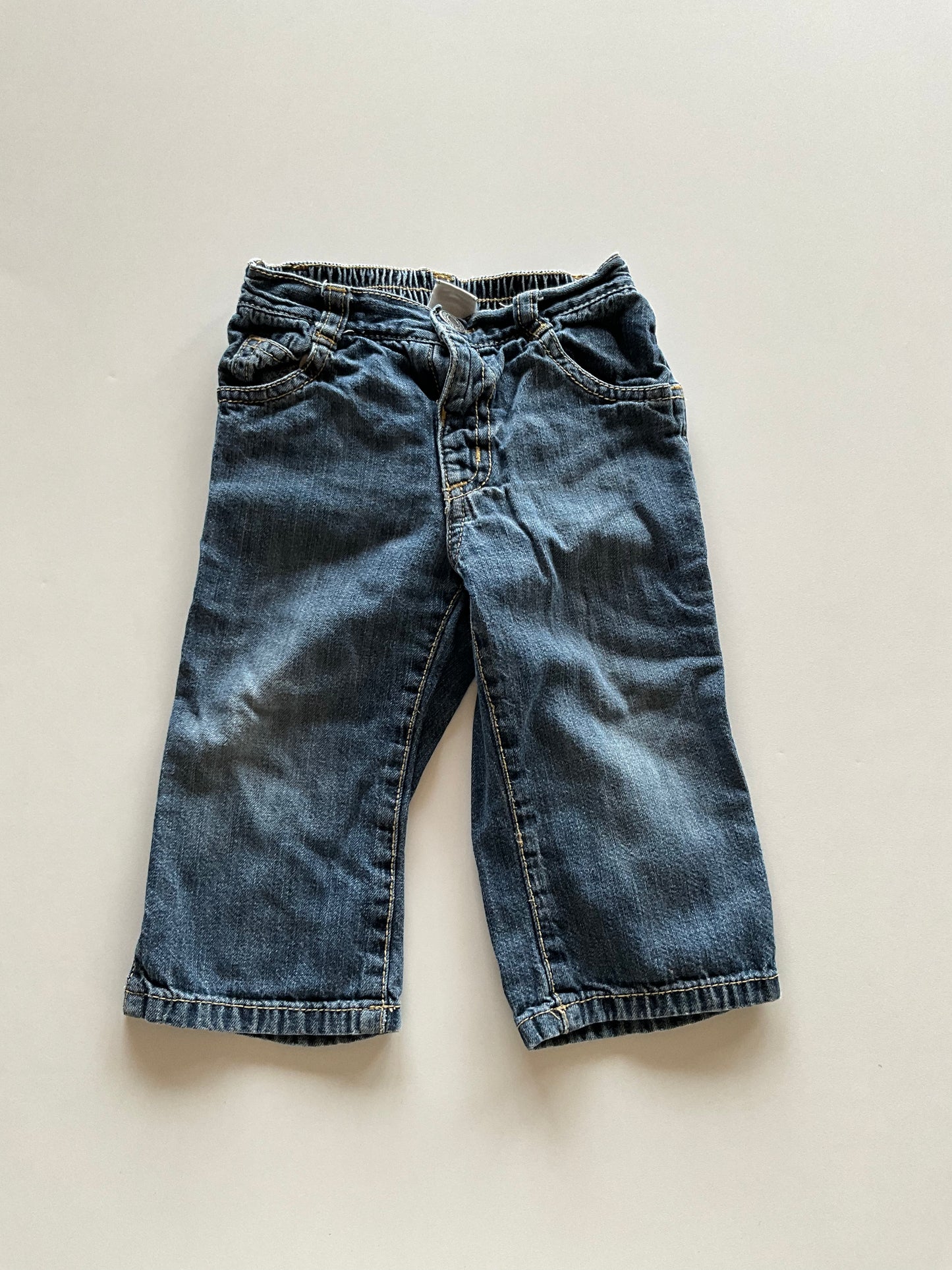 Denim with Snap Close