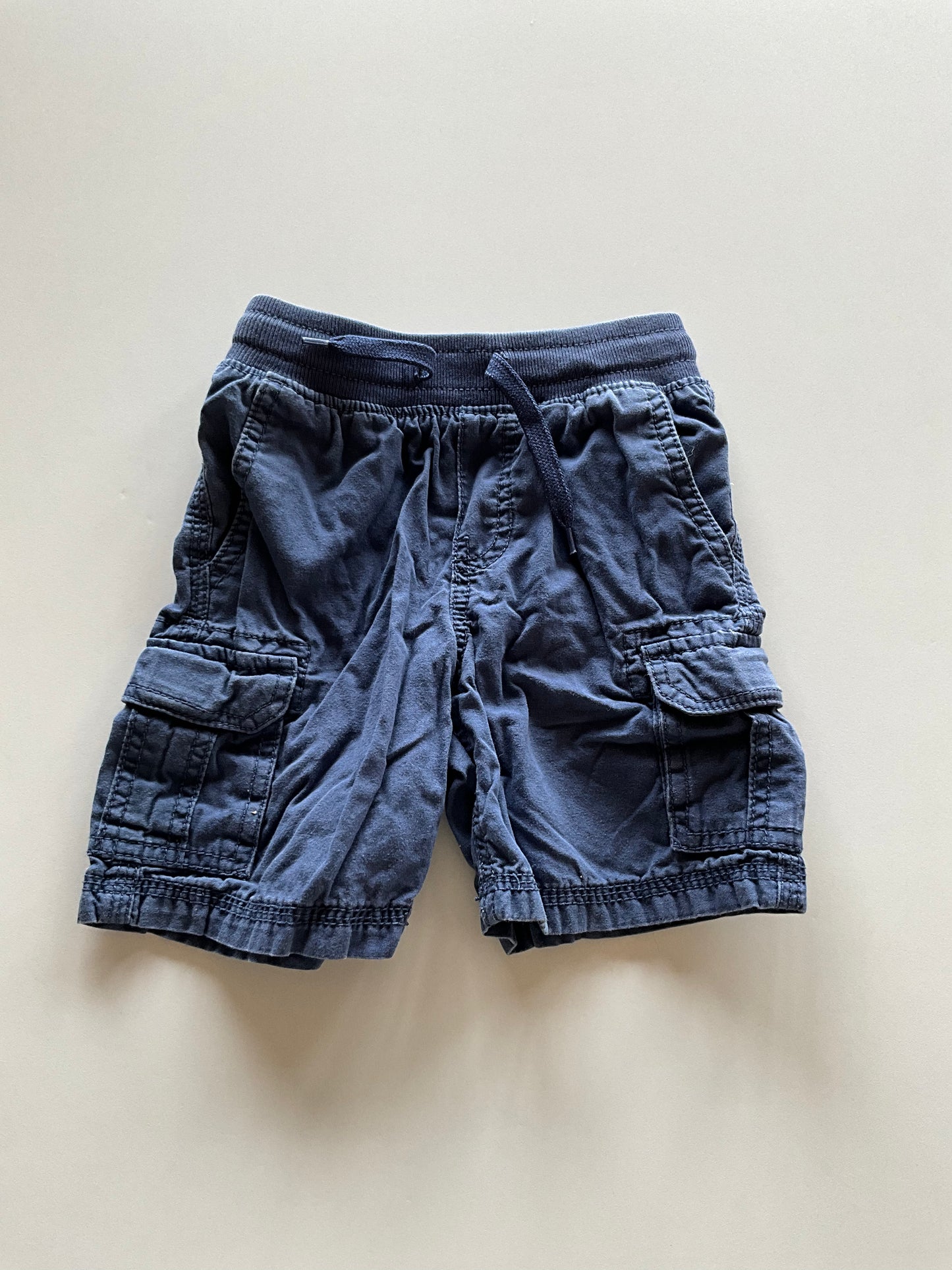 Blue Cargo Shorts