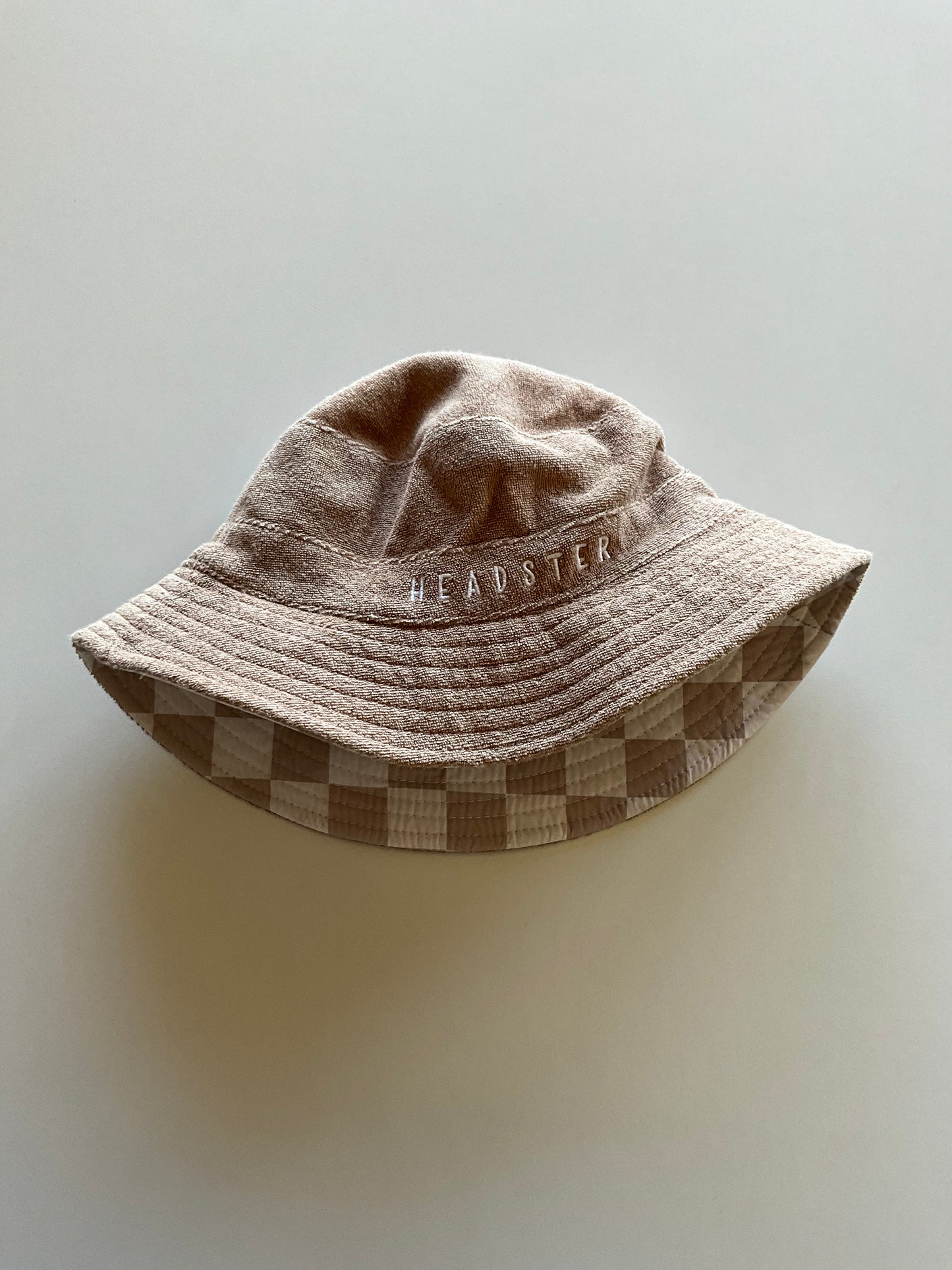 Brown Reversible Bucket Hat
