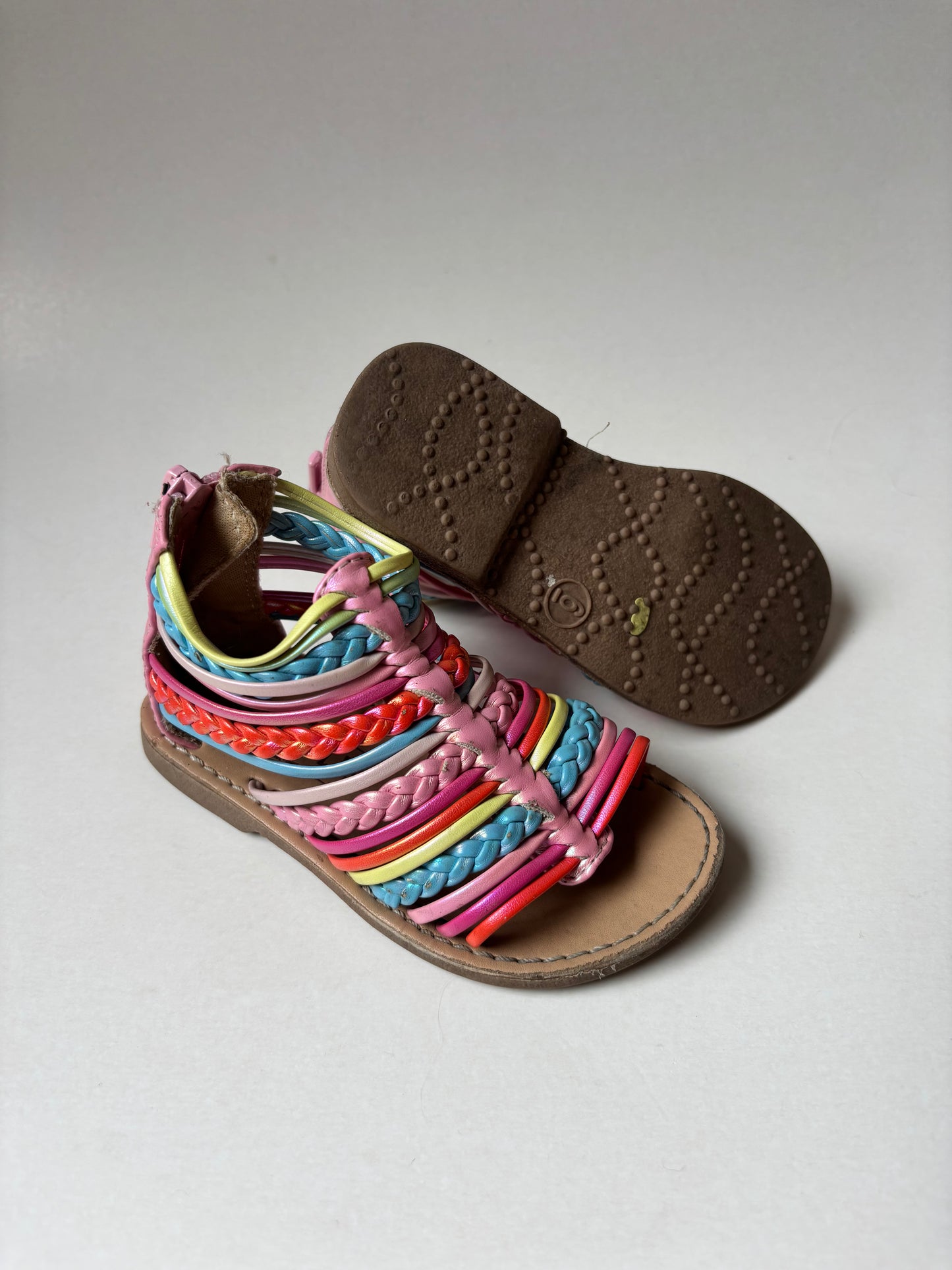 Rainbow Gladiator Sandals