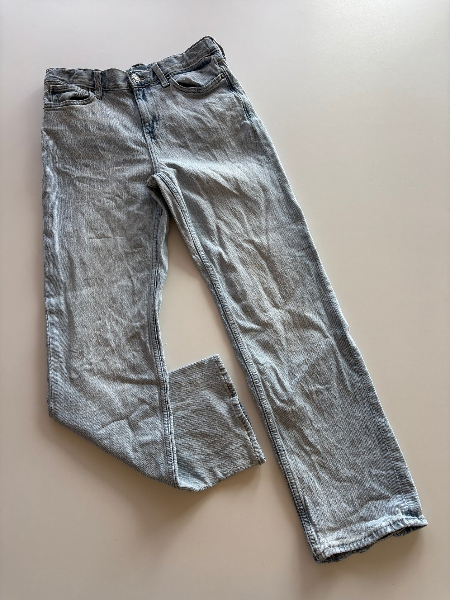Light Wash Loose Fit Denim