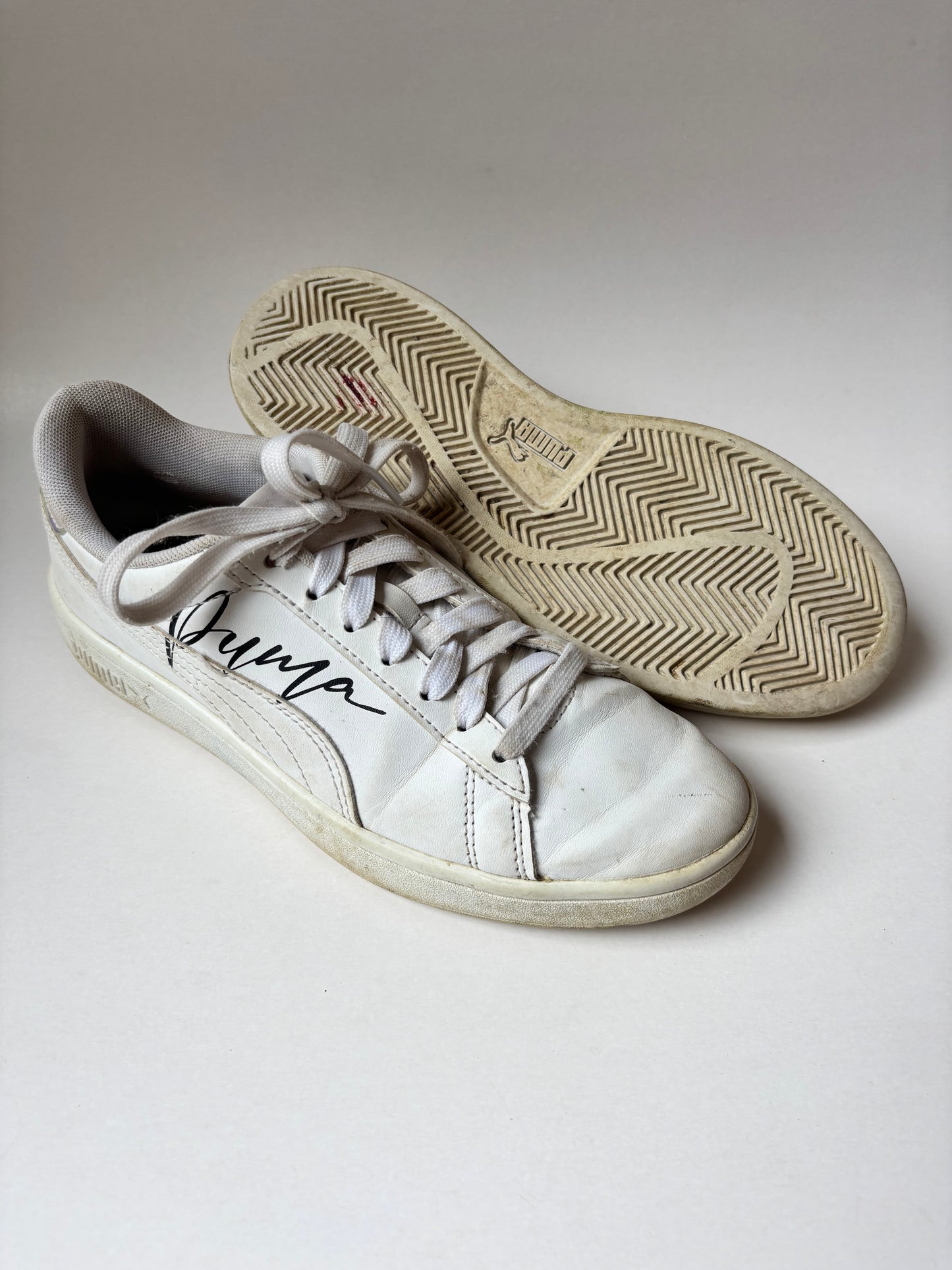 White Puma Shoes