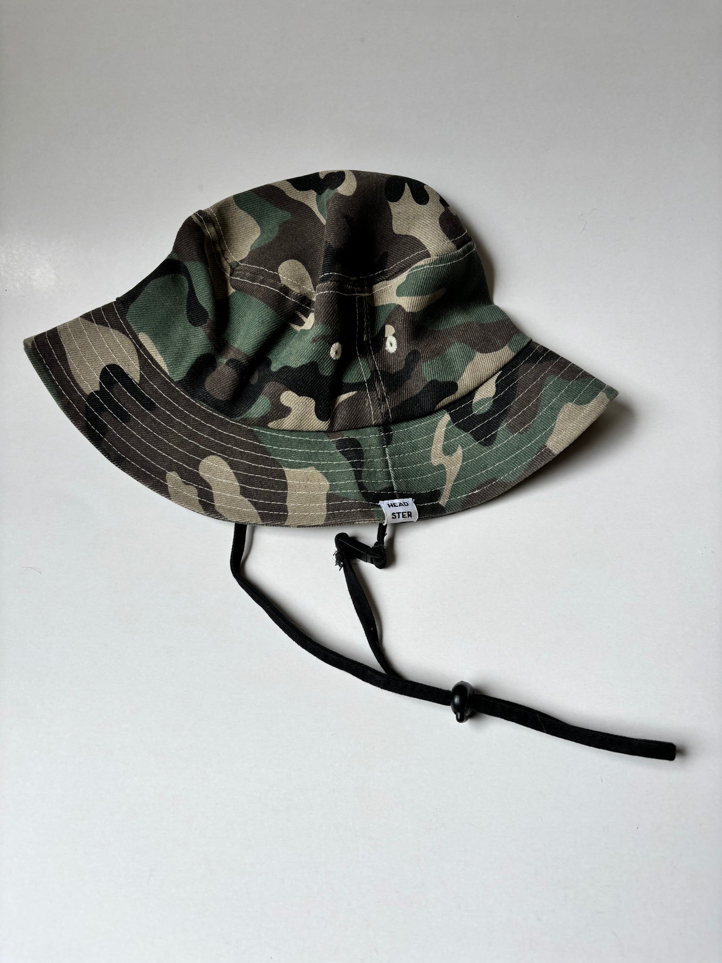 Camo Headster Bucket Hat