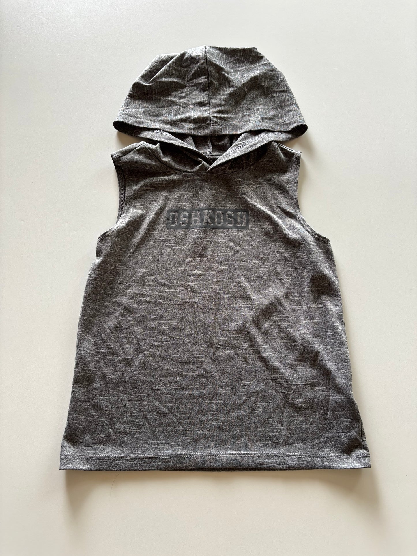 Grey Athletic Hooded Tank