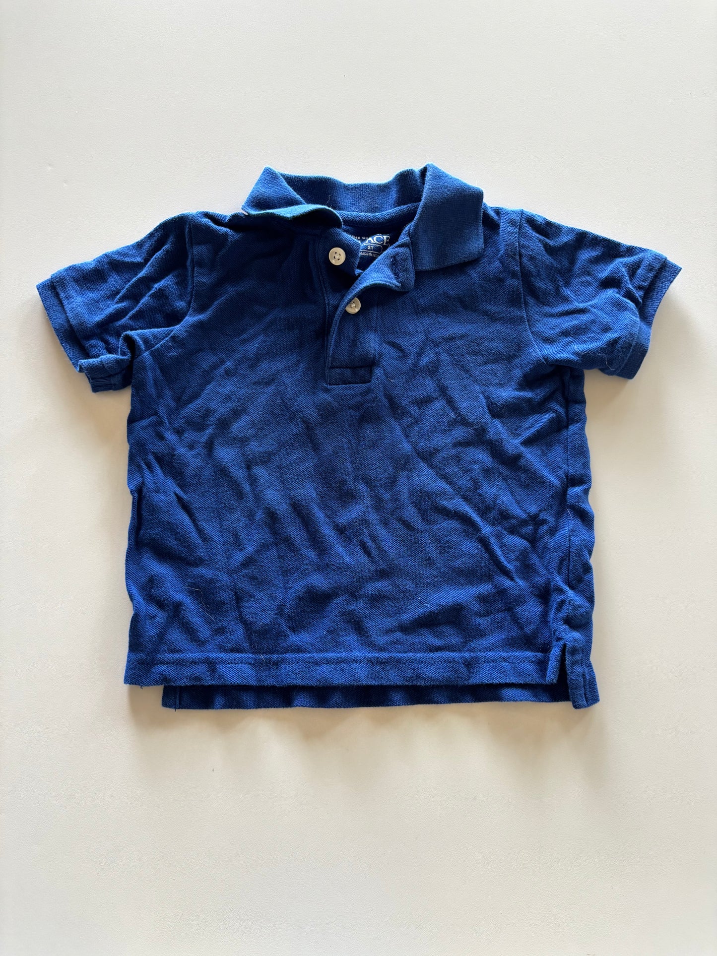 Royal Blue Polo Tee