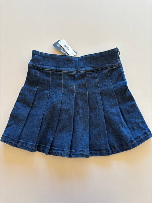 BNWT Pleated Denim Skirt