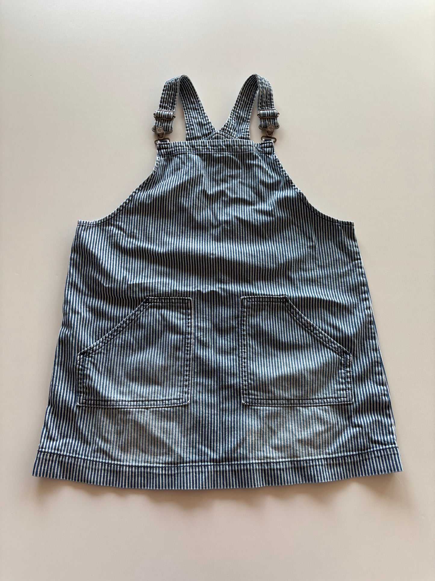 Striped Overall Skirt