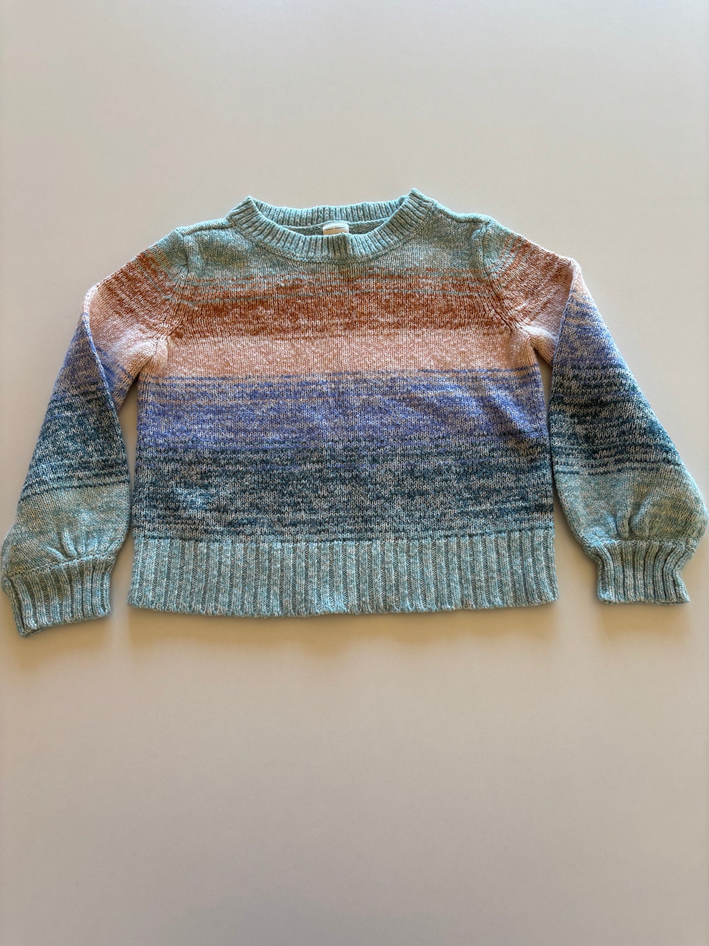 Pastel Stripe Knit Sweater