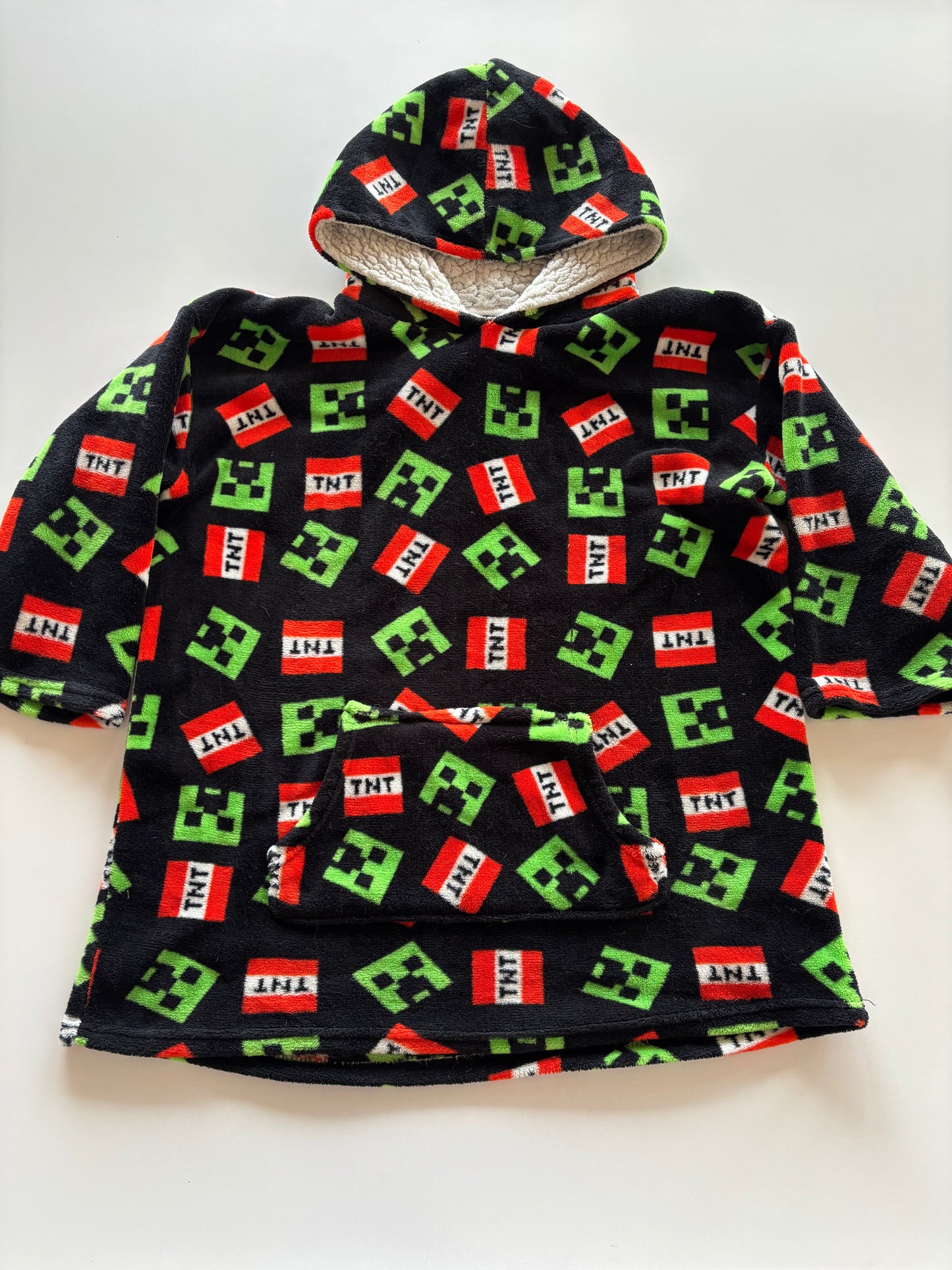 Minecraft Wearable Blanket Oversized Hoodie