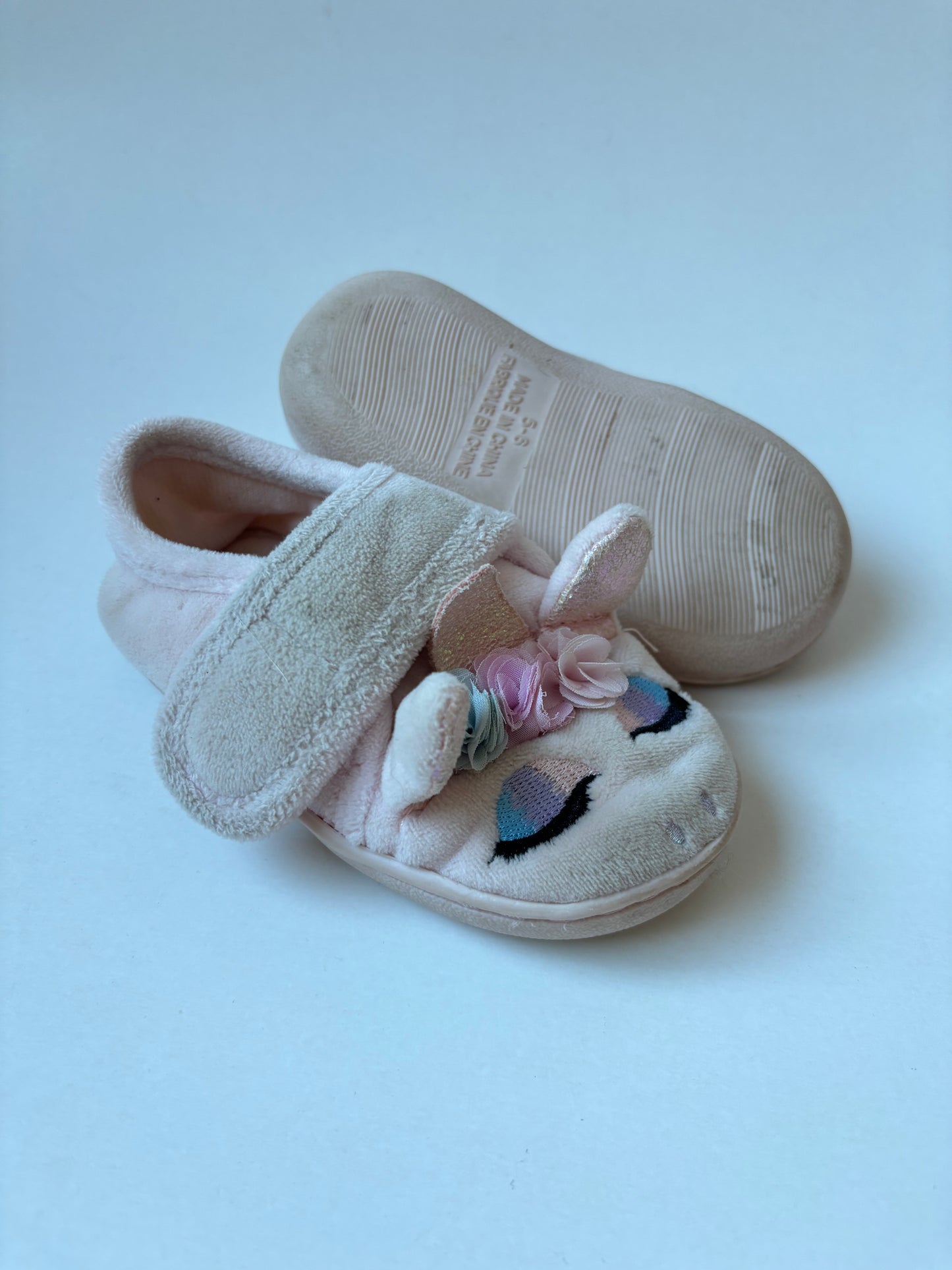 Light Pink Unicorn Slippers/Shoes