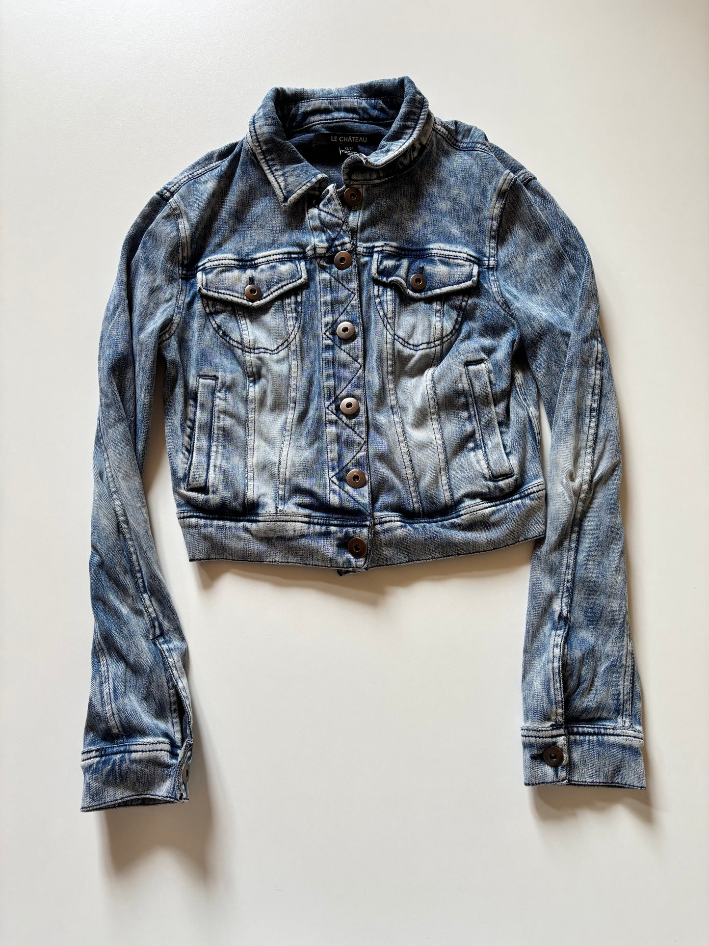 Stretchy Denim Jacket