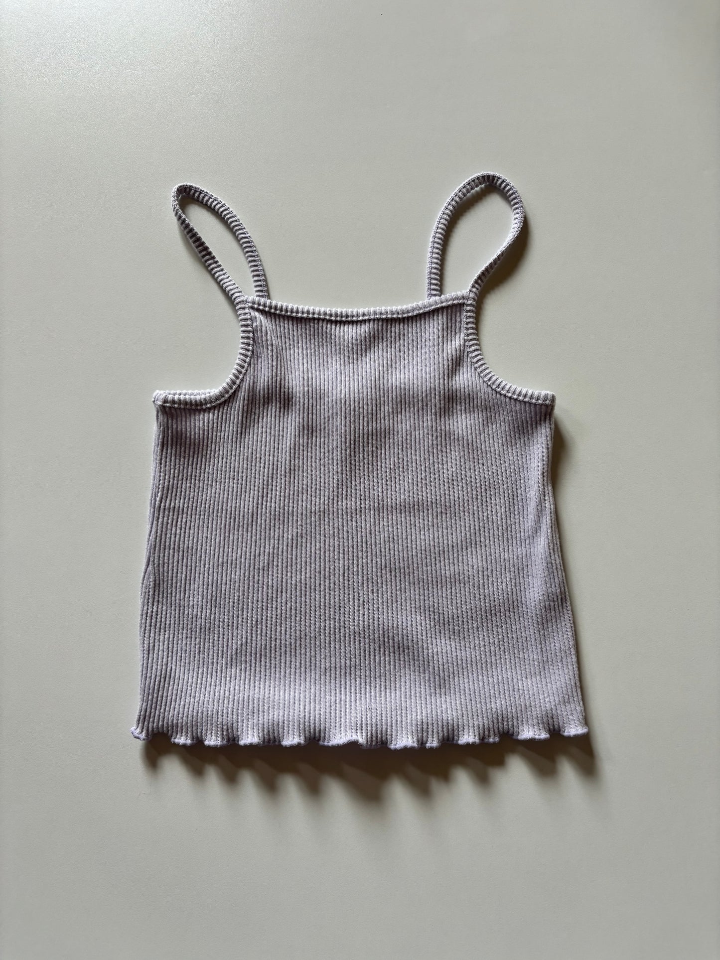 Lilac Ribbed Tank