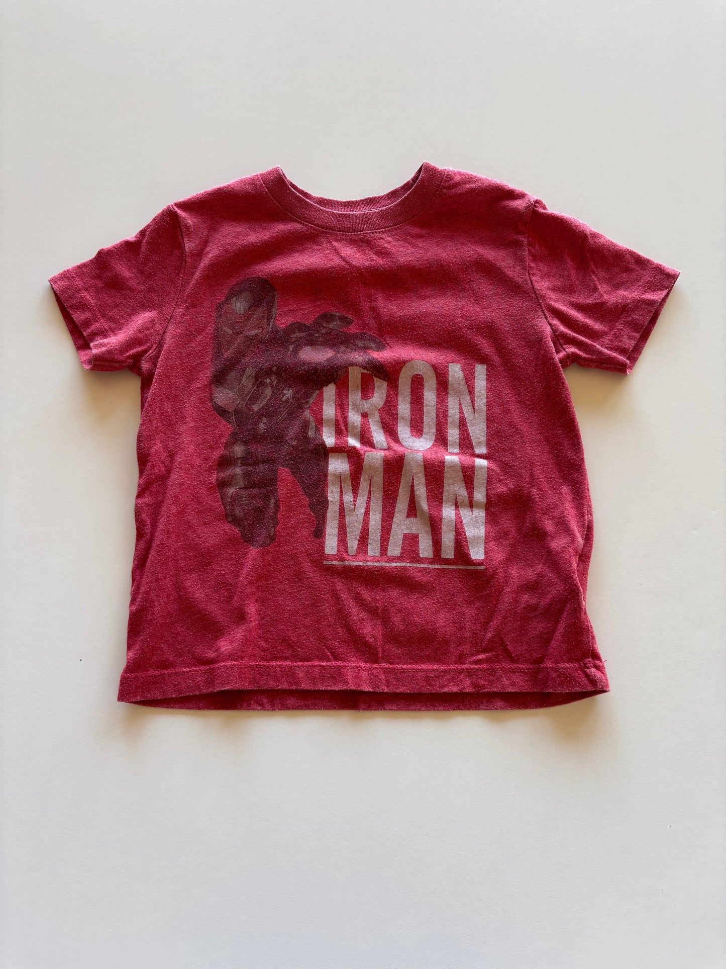 Faded Red Iron Man Tee