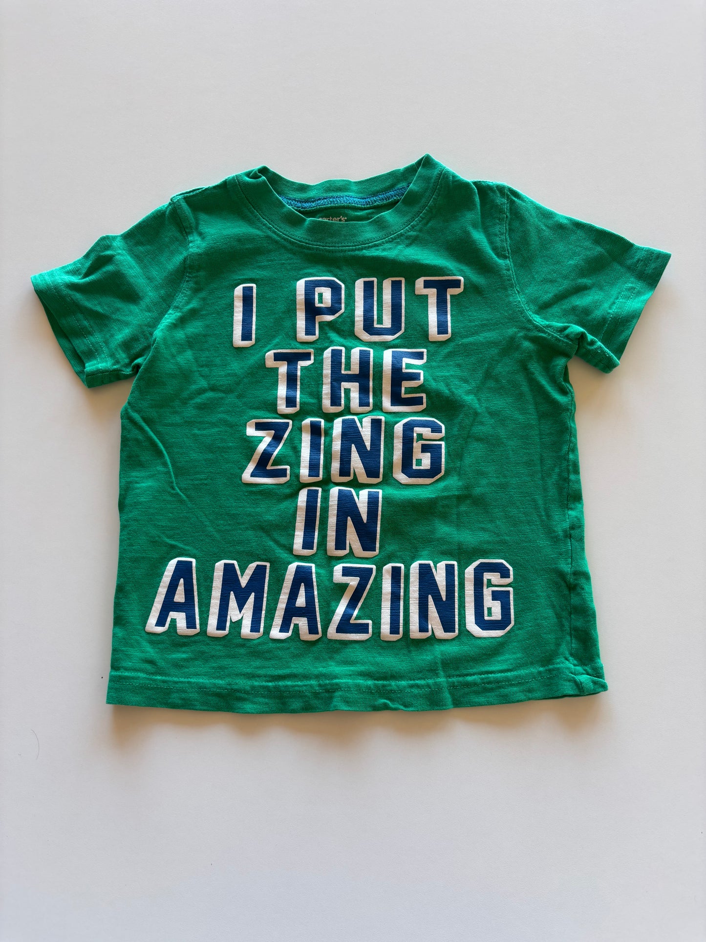 Green Zing in Amazing Tee