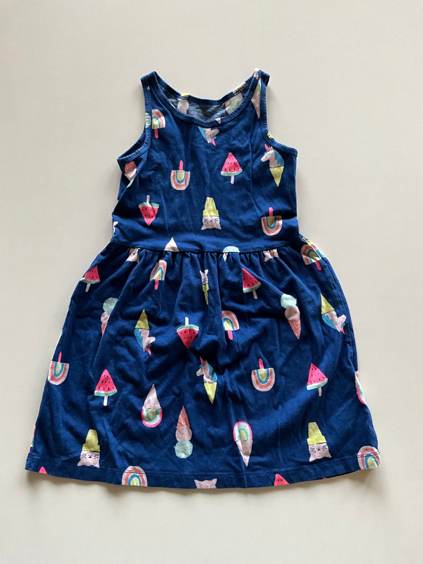 Blue Unicorn Ice Cream Dress