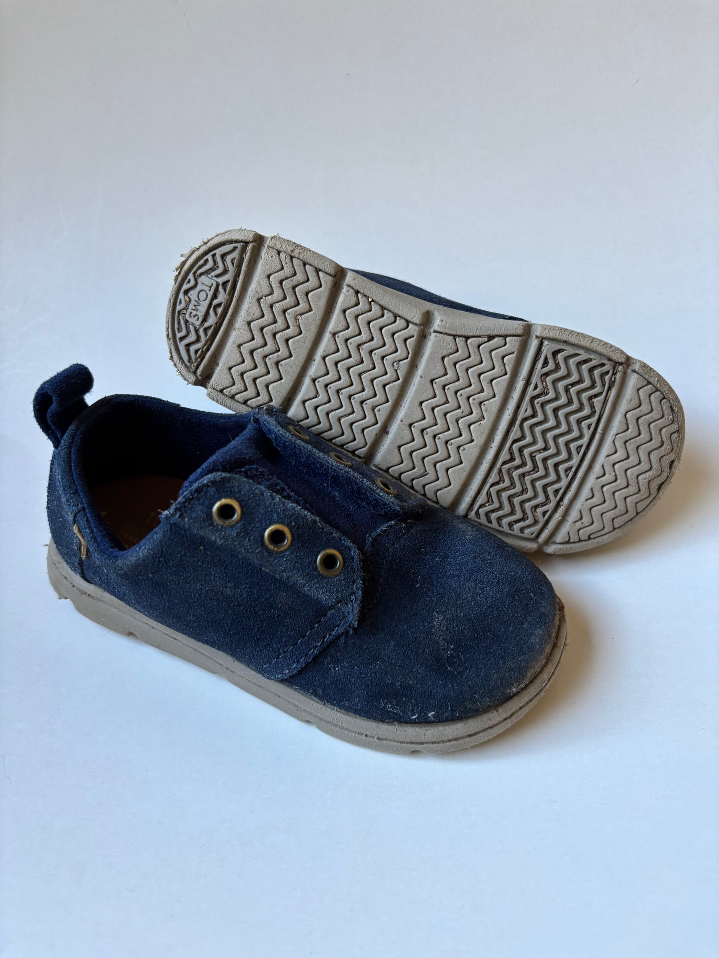 Navy Suede Shoes