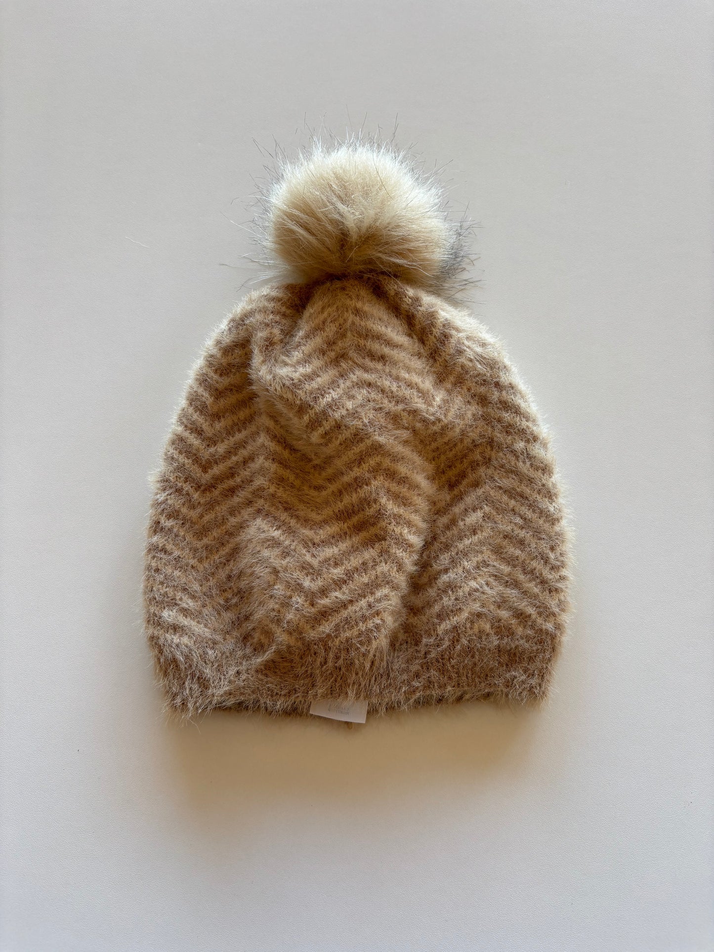 Brown Zig Zag Toque