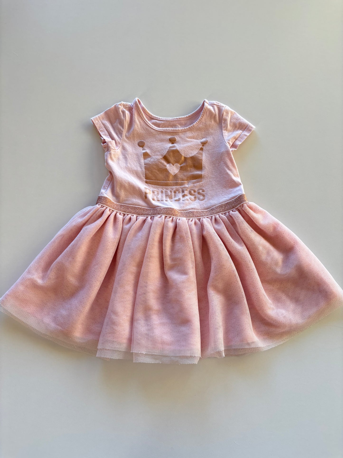 Pink Sparkly Princess Tulle Dress