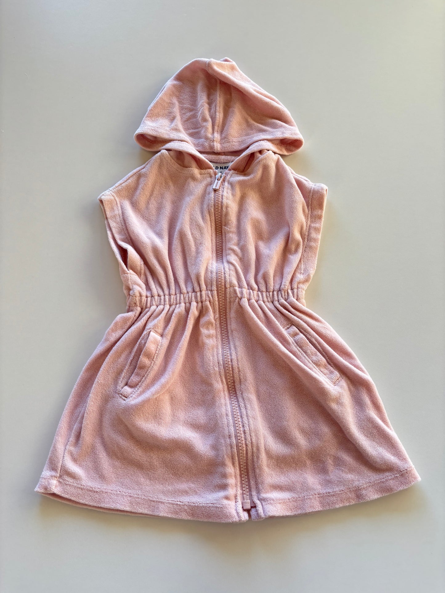 Pink Terry Beach Cover Up