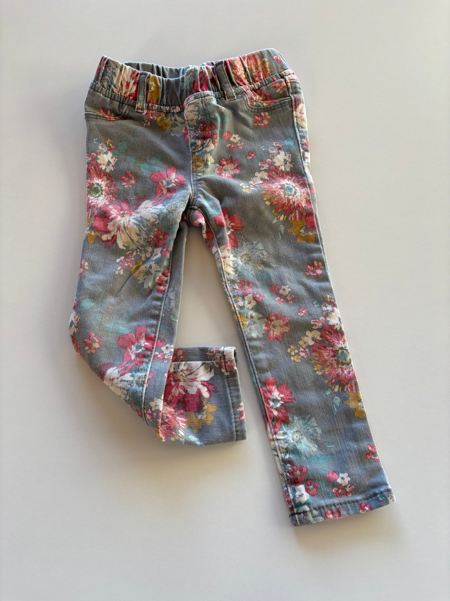 Floral Denim