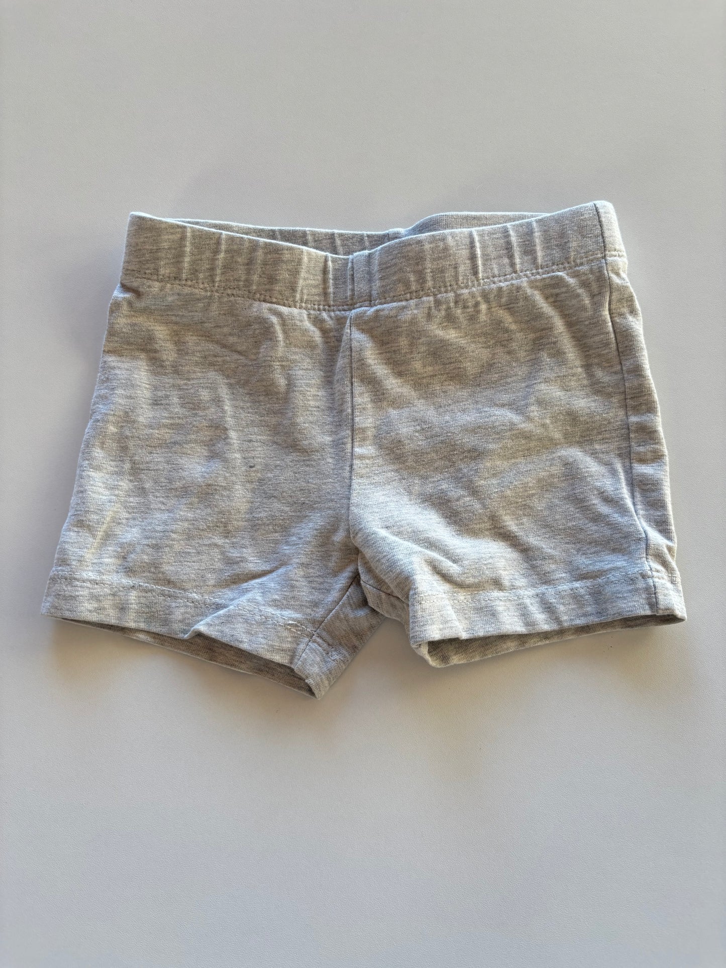 Grey Biker Shorts