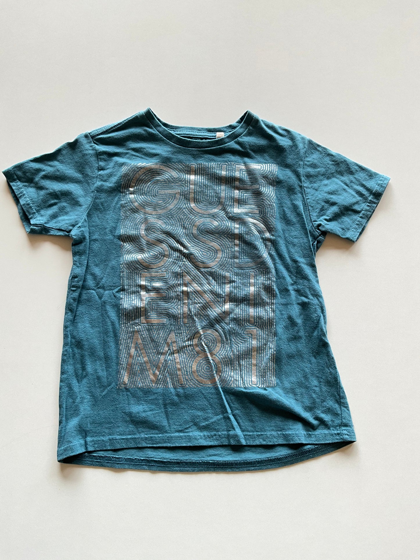 Blue & Silver Guess Tee
