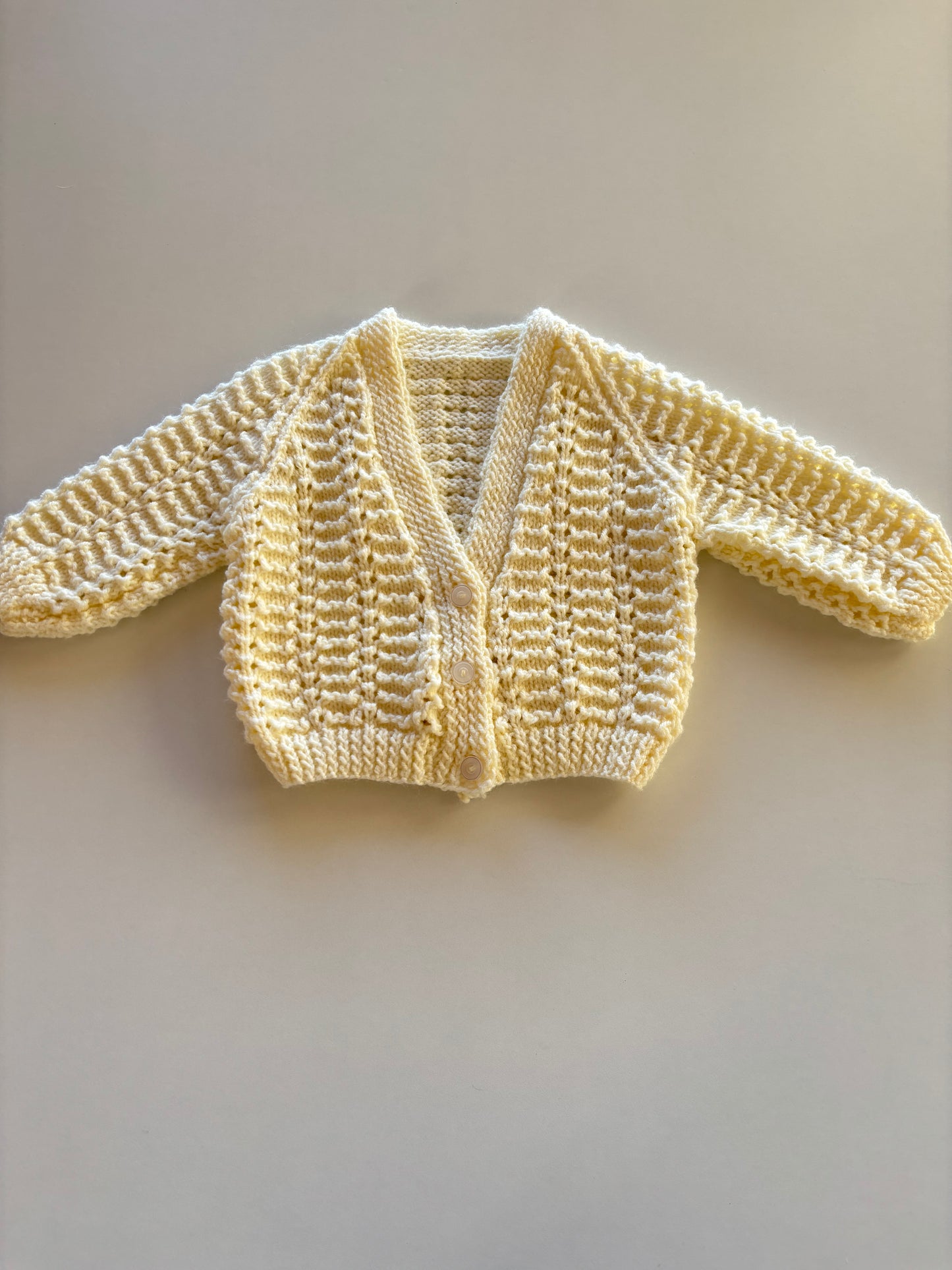 Ivory Knit Cardigan