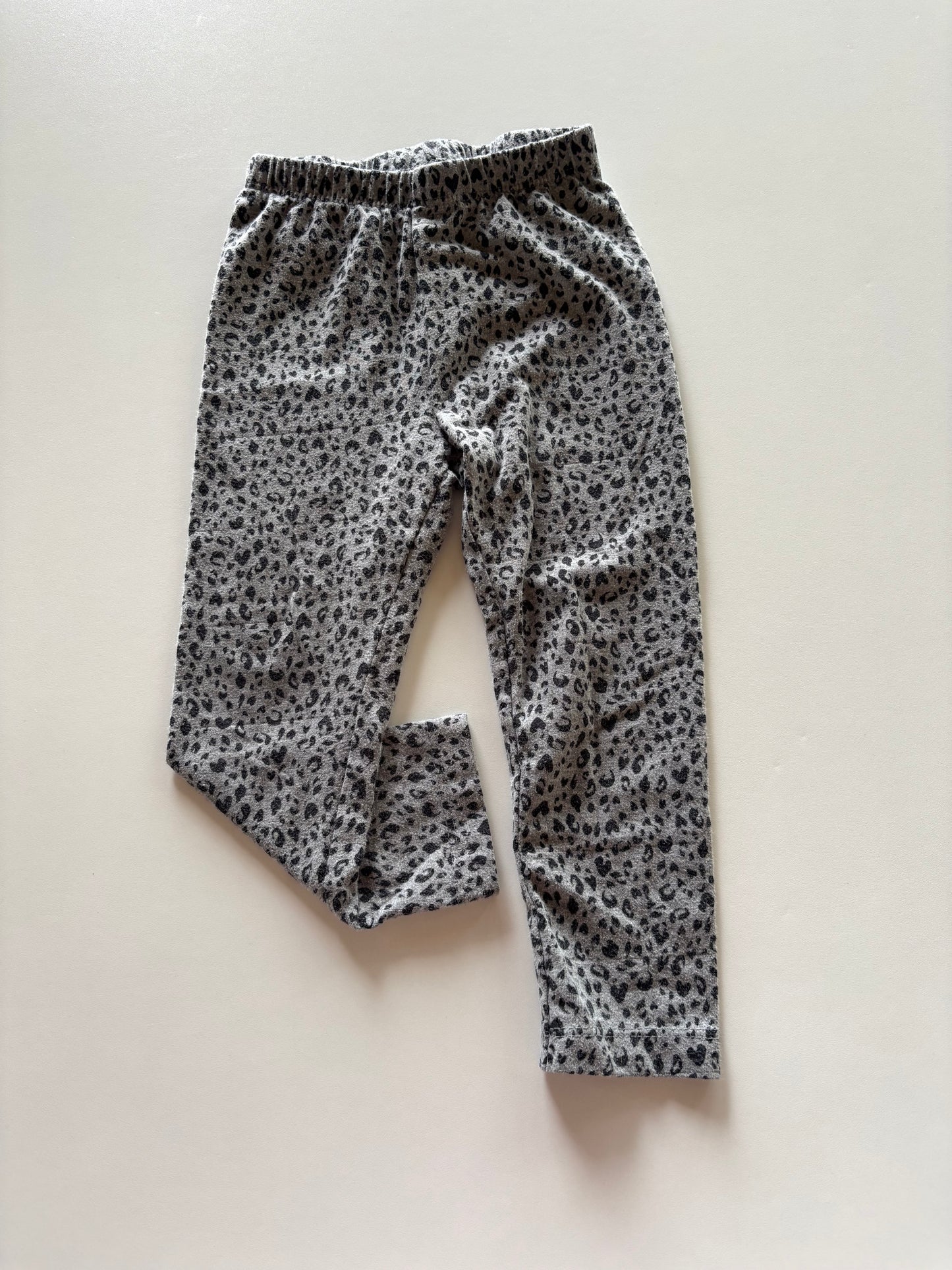 Grey Leopard Leggings