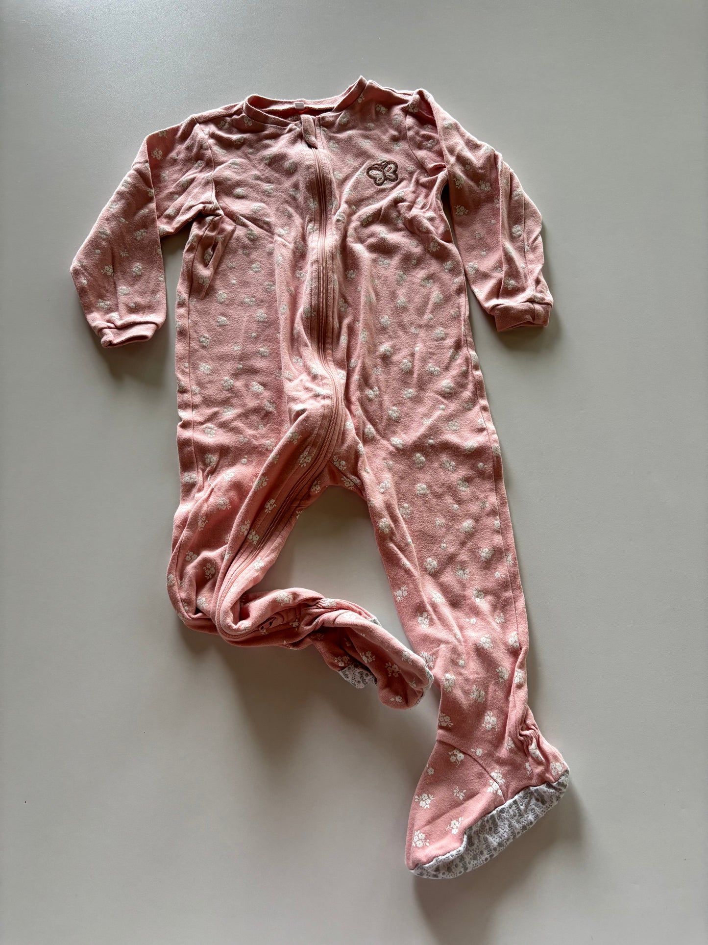 Pink Floral Butterfly Sleeper